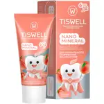Tiswell nano mineral зубная паста реминерализующая с наногидроксиапатитом детская, зубная паста, 60 г, 1 шт, нежный персик, 6-12 лет фото