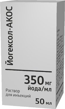 Йогексол-АКОС, 350 мг/мл, раствор для инъекций, 50 мл, 1 шт. фото