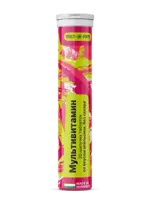 MultiForte Мультивитамины, таблетки шипучие, 20 шт, апельсин, без сахара фото