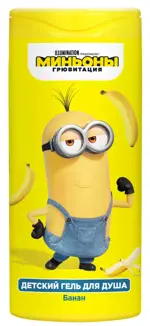Гадкий Я Minions Гель для душа, шампунь, 250 мл, 1 шт, банан фото