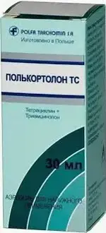 Полькортолон ТС, аэрозоль для наружного применения, 30 мл, 1 шт. фото