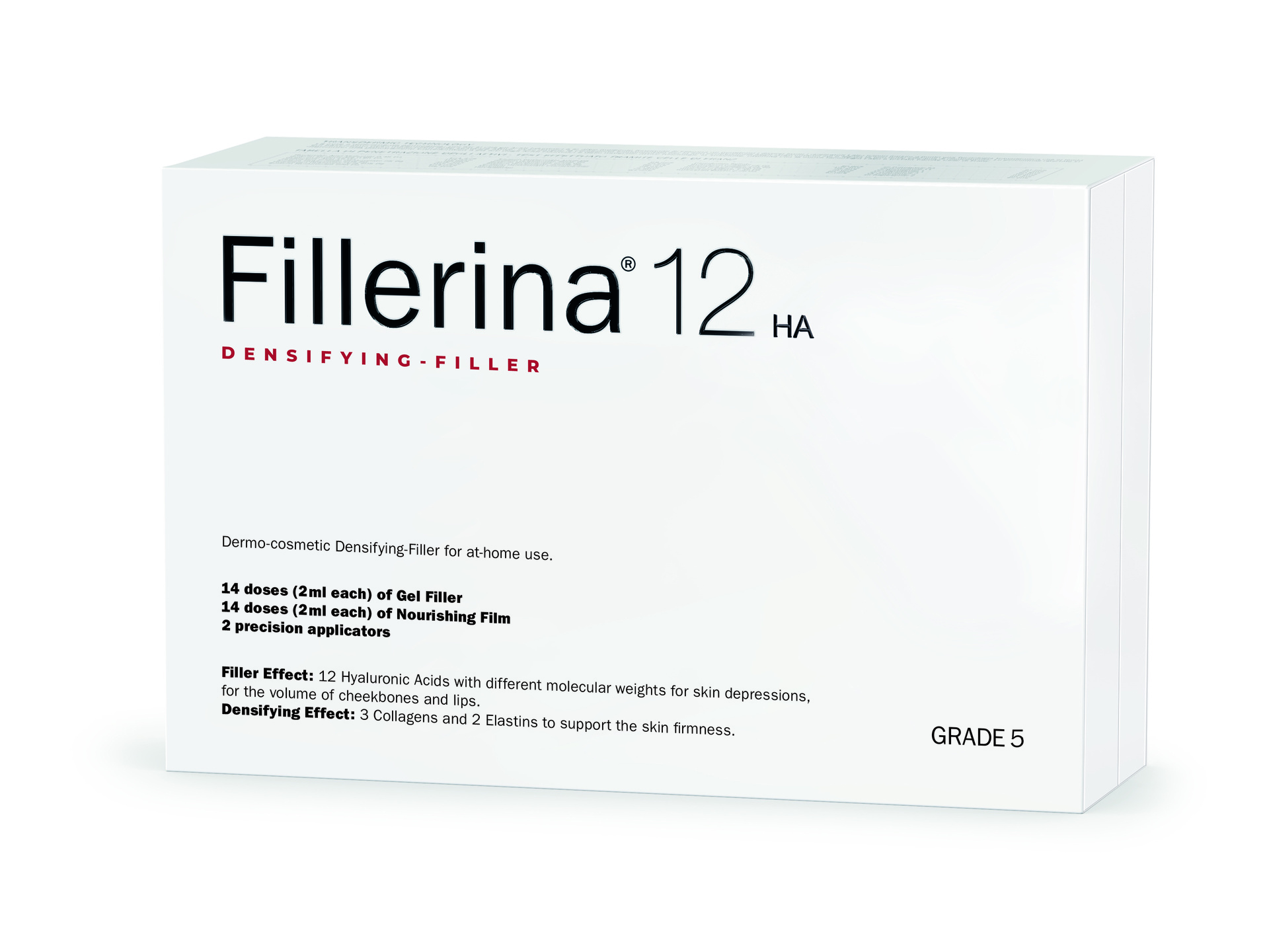 Fillerina 12 HA Densifying-Filler дермо-косметический филлер с укрепляющим эффектом, набор, 30 мл, 2 шт, уровень 5 фото