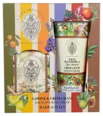 La Florentina Набор крем для рук 75 мл + мыло 106 г, набор, 1 шт, инжир + миндаль фото