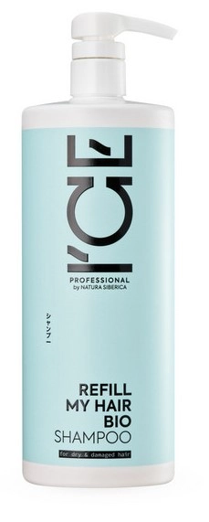 Natura Siberica Ice professional шампунь для сухих и поврежденных волос, шампунь, 1000 мл, 1 шт. фото