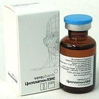 Цисплатин-ЛЭНС, 0.5 мг/мл, концентрат для приготовления раствора для инфузий, 20 мл, 1 шт. фото