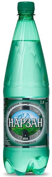 Нарзан Вода минеральная, 1 л, 1 шт, в пластиковой бутылке фото