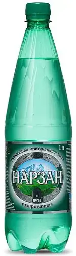 Нарзан Вода минеральная, 1 л, 1 шт, в пластиковой бутылке фото