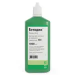 Бетадин, 10 %, раствор для местного и наружного применения, 1000 мл, 1 шт. фото
