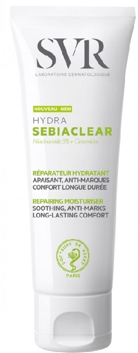 SVR Sebiaclear Hydra крем-уход для лица, крем, 40 мл, 1 шт, для жирной и проблемной кожи фото