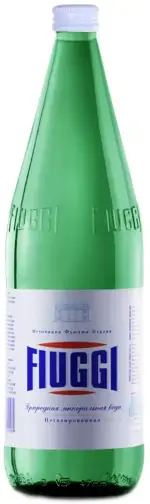 Фьюджи Вода минеральная негазированная, вода питьевая негазированная, 1 л, 1 шт, в стеклянной бутылке фото