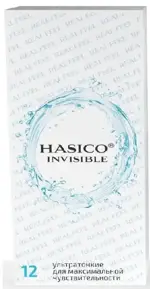 Hasico Презервативы, презервативы, 12 шт, ультратонкие фото
