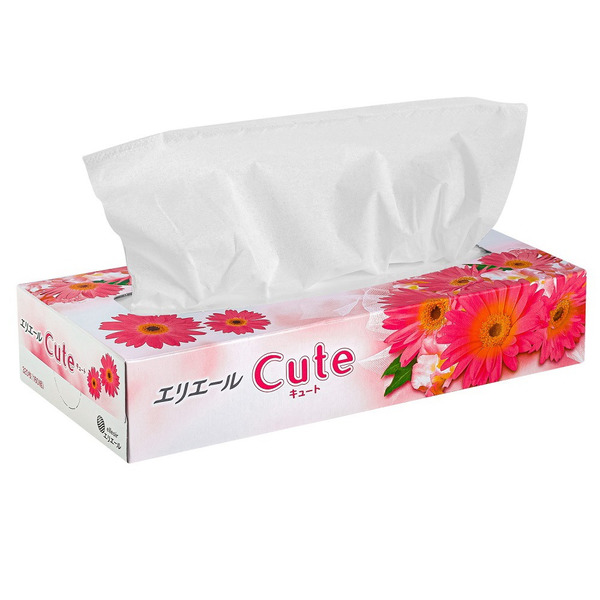 Elleair Cute Салфетки бумажные, 160 шт, без аромата фото