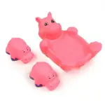 Сказка игрушка для ванны Бегемотики, 3 шт, арт. 7008 фото 