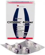 Супракс, 400 мг, капсулы, 6 шт. фото 2