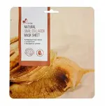 Mirida Маска тканевая антивозрастная с коллагеном и экстрактом улитки, маска, 1 шт. фото