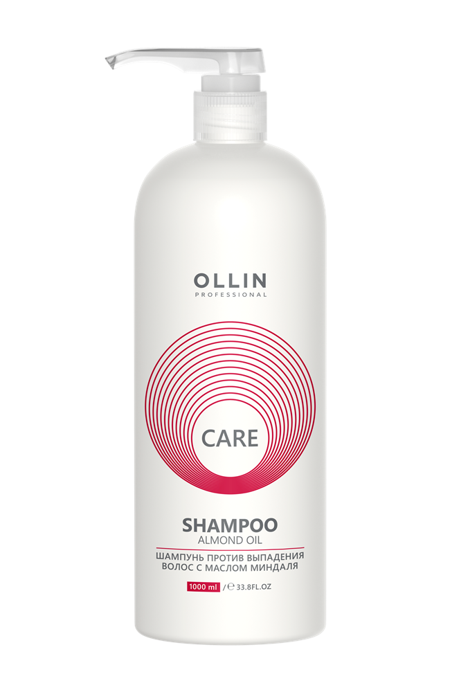 Ollin care Шампунь против выпадения волос с маслом миндаля, шампунь, 1000 мл, 1 шт. фото