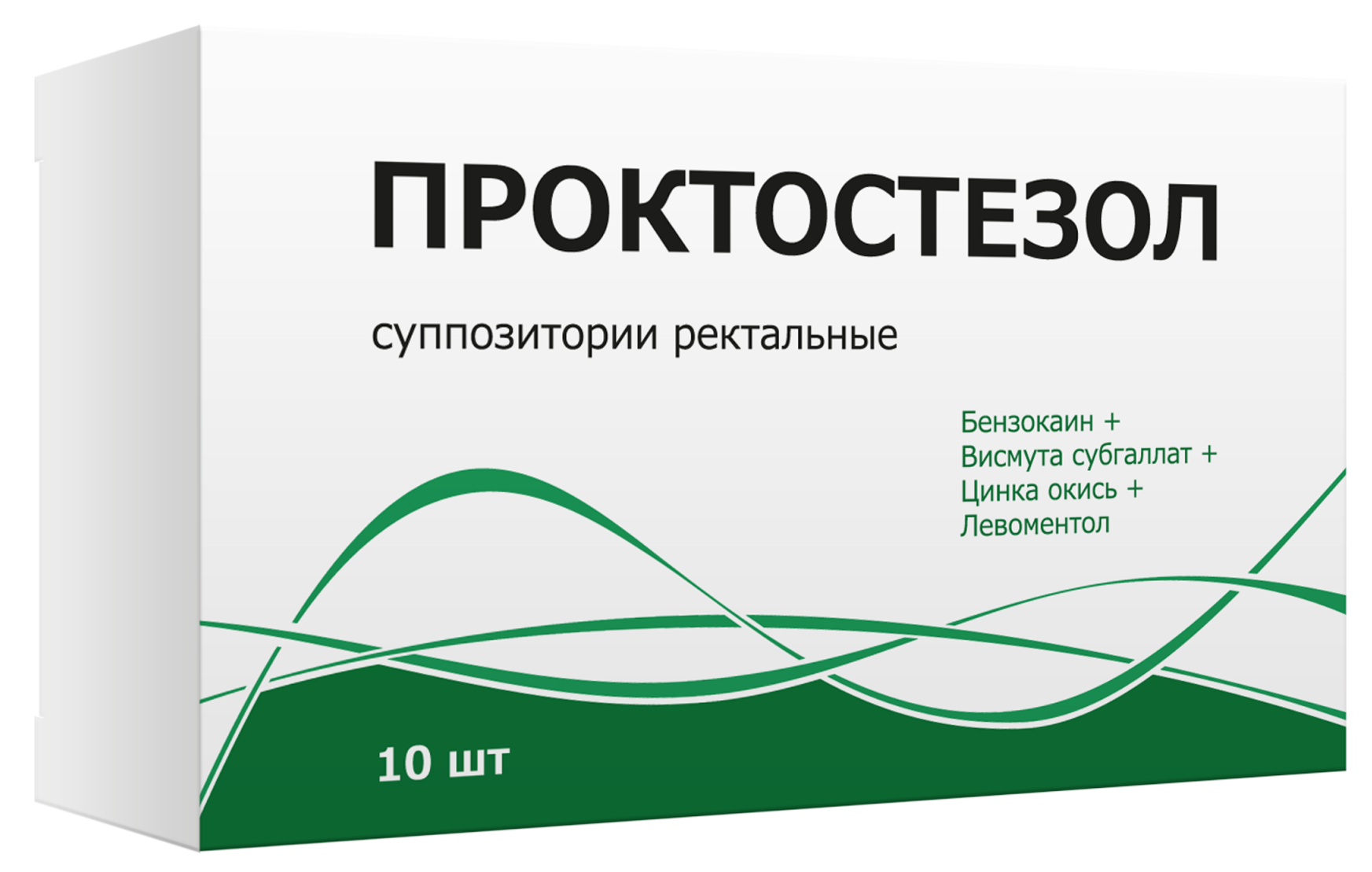 Проктостезол, суппозитории ректальные, 10 шт. фото
