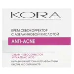 Kora крем себокорректор с азелаиновой кислотой, крем для лица, 50 мл, 1 шт. фото