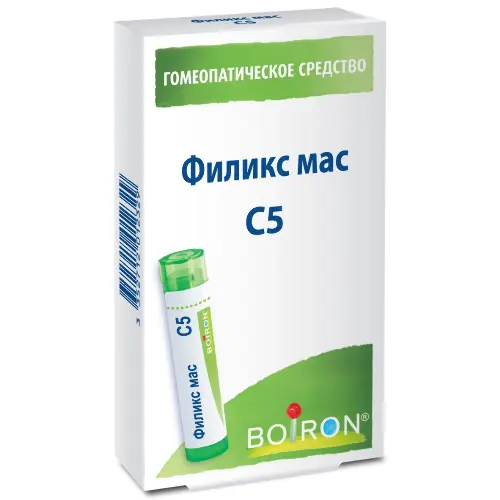 Филикс мас C5, гранулы гомеопатические, 4 г, 1 шт. фото