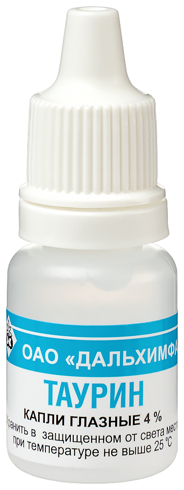 Таурин, 4%, капли глазные, 10 мл, 1 шт. фото