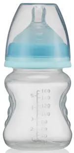 Roxy-kids Бутылочка с антиколиковой соской, 3+ мес, 160 мл, 1 шт, средний поток, арт. RBTL-002 фото 2