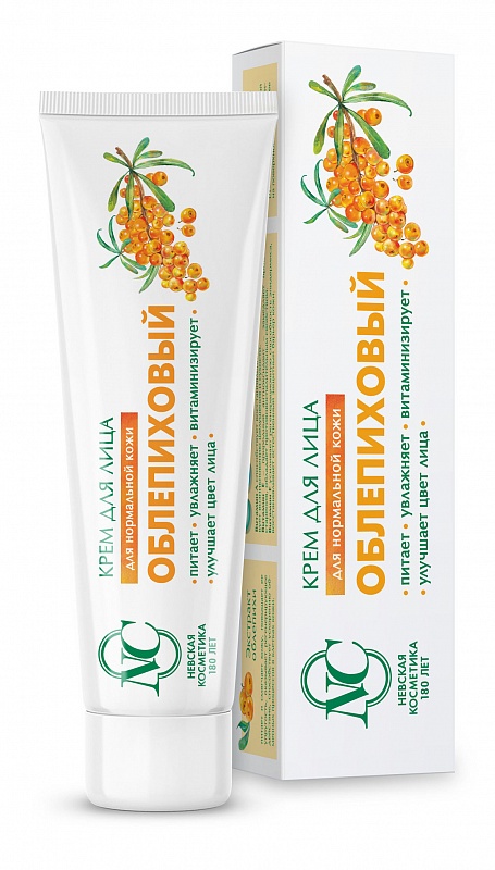 Невская Косметика Облепиховый, крем для лица, 40 мл, 1 шт, для нормальной кожи фото