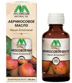 Medicus Natural oil Масло косметическое абрикосовое, масло косметическое, 30 мл, 1 шт. фото