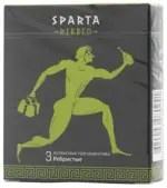 Sparta Презервативы ребристые, презерватив, 3 шт. фото