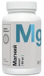 Elentra Nutrition Магний Хелат, 90 мг, капсулы, 90 шт. фото