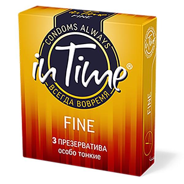 In Time fine Презервативы, презервативы, 3 шт, особо тонкие фото