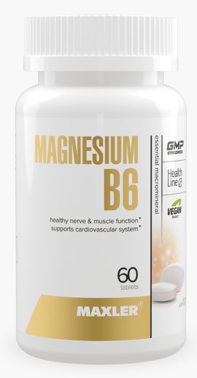 Maxler Магний B6, таблетки, 60 шт. фото