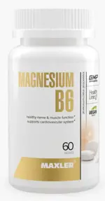 Maxler Магний B6, таблетки, 60 шт. фото