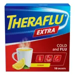 ТераФлю Экстра, порошок для приготовления раствора для приема внутрь, 15 г, 10 шт, лимон фото 2