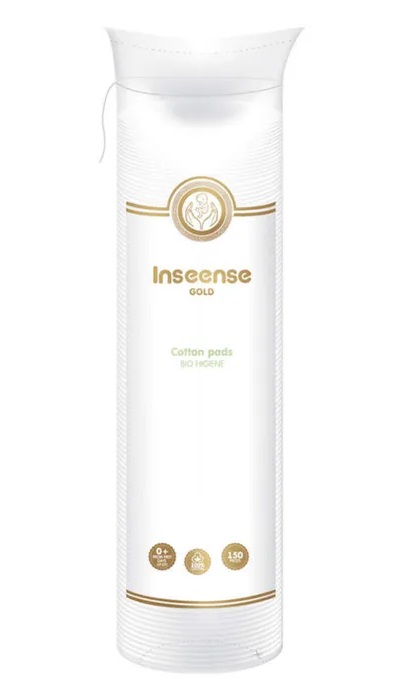 Inseense Диски ватные с перфорацией, ватные диски, 150 шт. фото