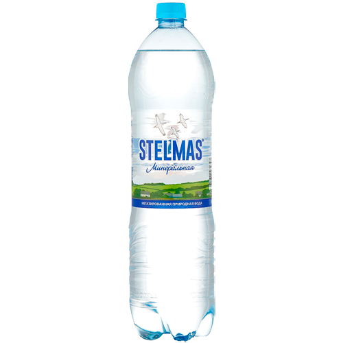 Стэлмас Вода минеральная питьевая, вода минеральная, 1.5 л, 1 шт, негазированная фото