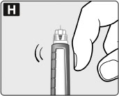 Инструкция по применению Тресиба ФлексТач, 100 ЕД/мл, раствор для подкожного введения, 3 мл, 5 шт. - схема 11