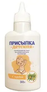 Присыпка детская с чередой, присыпка для детей, 30 г, 1 шт. фото