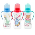 Lubby Бутылочка с ручками и силиконовой соской, 250 мл, 1 шт, 0+ мес, арт. 15200 фото 3