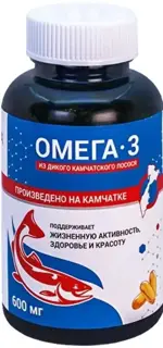 Salmoniсa Омега-3 из дикого камчатского лосося, 600 мг, капсулы, 240 шт. фото