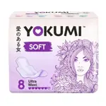 Yokumi Soft Ultra Maxi Прокладки женские гигиенические, прокладки женские, 8 шт. фото