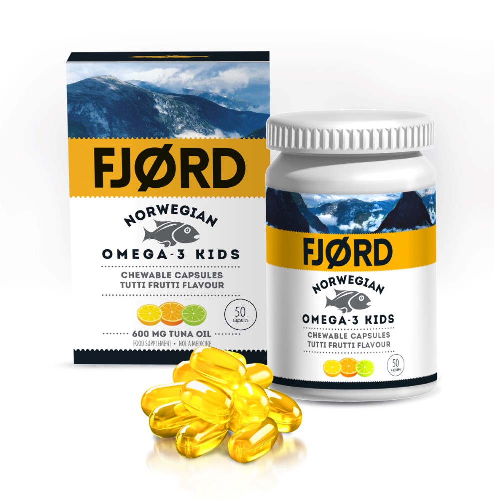 Fjord Норвежская Омега-3, капсулы, 50 шт, для детей фото
