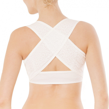 Крейт Реклинатор ортопедический, р. 7, 1 шт, белый, арт. Д-130 из кружевного полотна фото