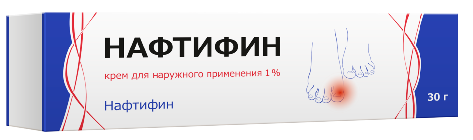Нафтифин, 1%, крем для наружного применения, 30 г, 1 шт. фото