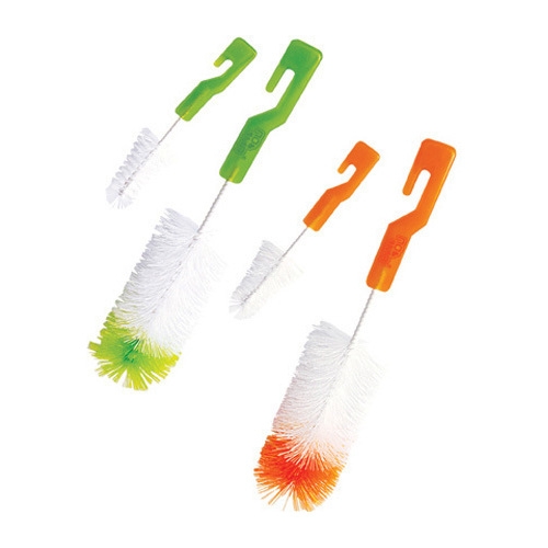 Пома Ершики для мытья бутылочек и сосок, 2 шт, в ассортименте, арт. 517 фото