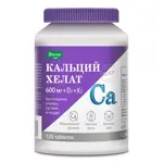 Эвалар Кальций хелат, таблетки, 120 шт. фото 1