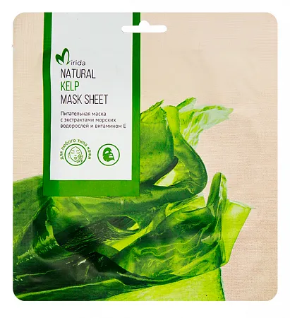 Mirida маска для лица питательная с экстрактами морских водорослей и витамином Е, маска для лица, 1 шт. фото