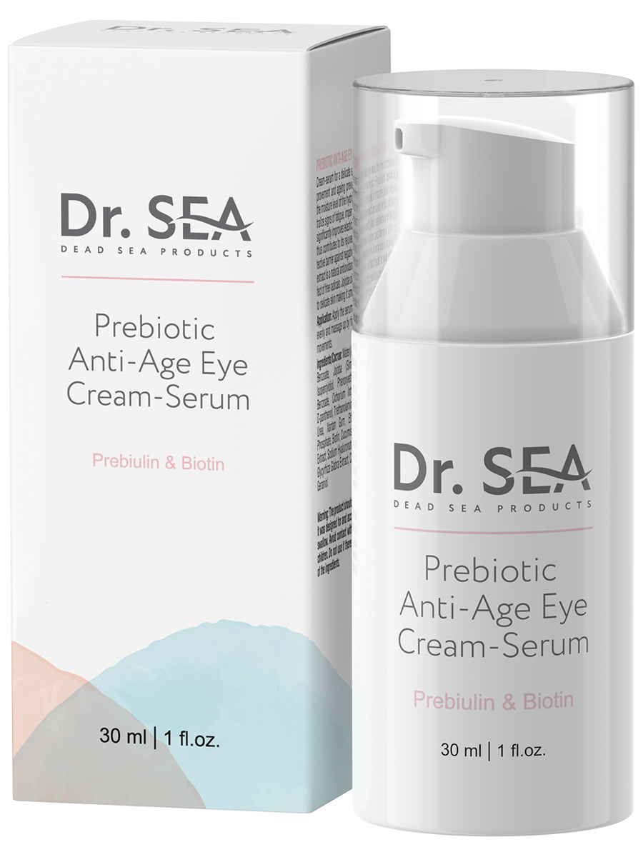 Dr. sea Крем-сыворотка для области вокруг глаз с пребиотиком антивозрастная, сыворотка, 30 мл, 1 шт. фото