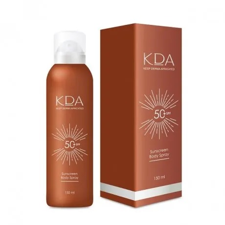 КДА Спрей солнцезащитный для тела SPF 50+, спрей, 150 мл, 1 шт. фото