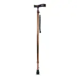 Трость металлическая телескопическая с ортопедической рукояткой с УПС AMCC33, 1 шт, цвет в ассортименте фото 2