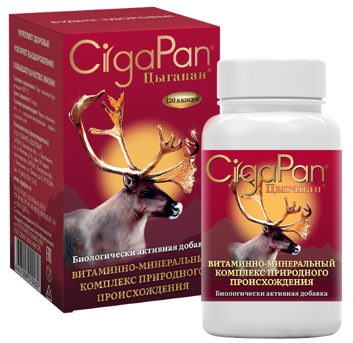 Цыгапан, 400 мг, капсулы, 120 шт. фото